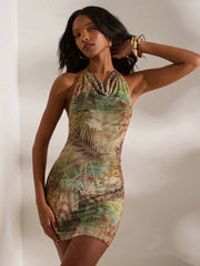 Halter Mini Haljina