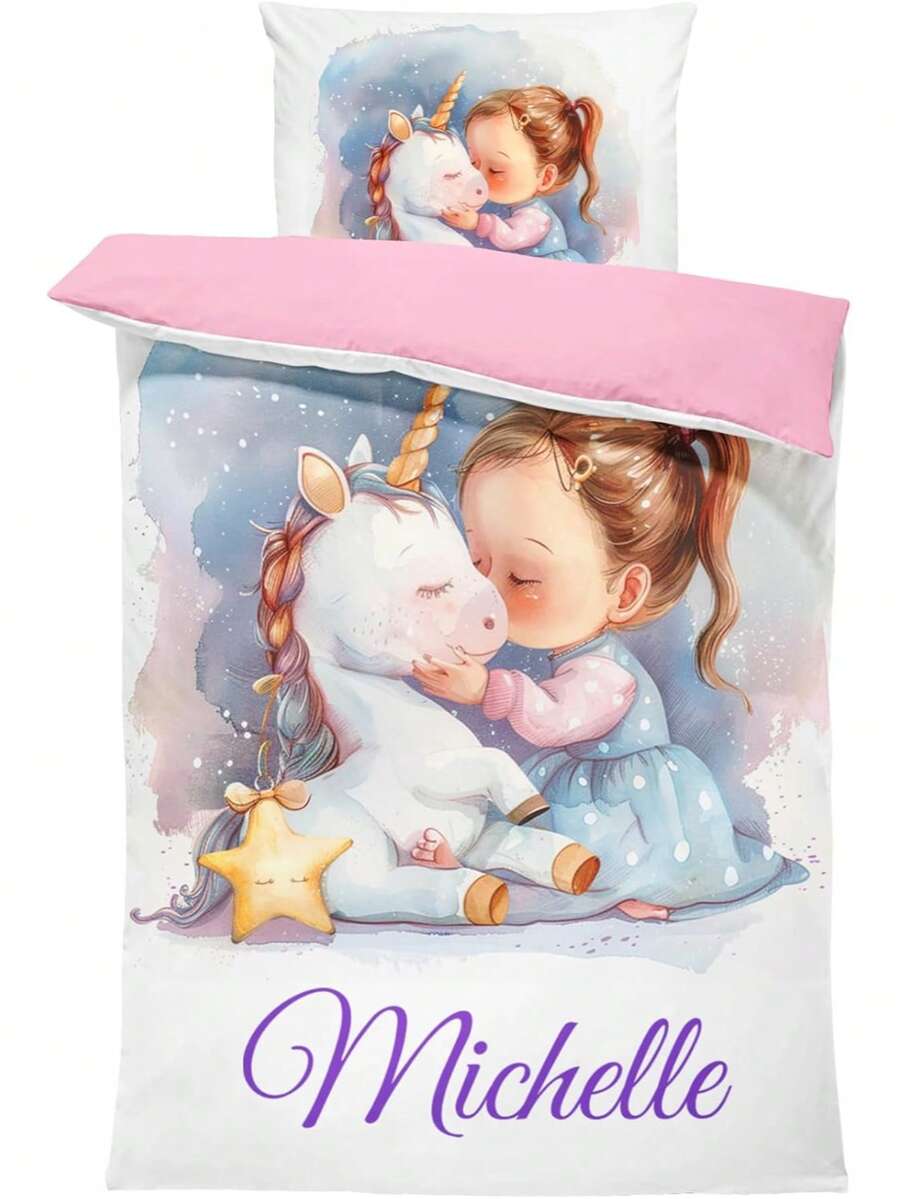 2 komada prilagođenog personalizovanog seta posteljine za bebe