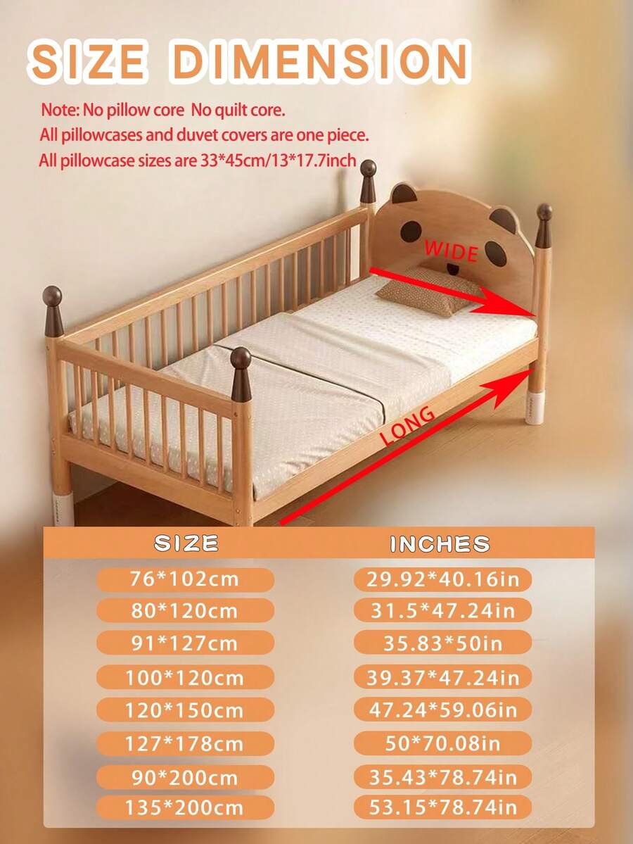 2 komada prilagođenog personalizovanog seta posteljine za bebe