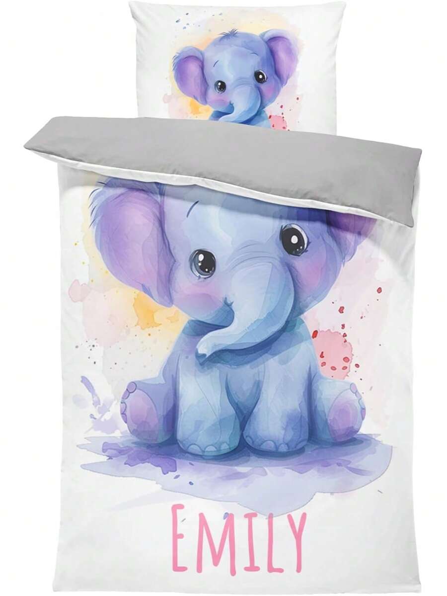 2 komada prilagođenog personalizovanog seta posteljine za bebe