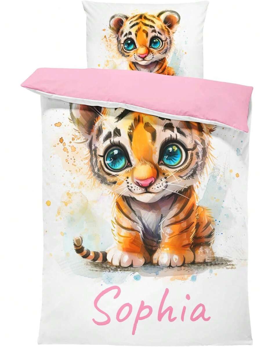 2 komada prilagođenog personalizovanog seta posteljine za bebe