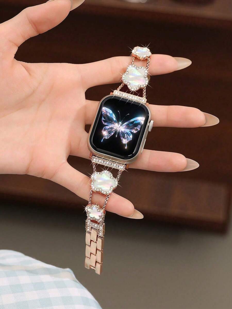 Narukvica kompatibilna sa Apple Watch, ženska crnakompatibilna sa Apple Watch 38/40/41/42/44/45/46/49mm