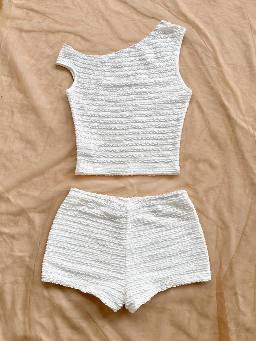 Ženski Letnji Casual Pleteni Set od 2 dela