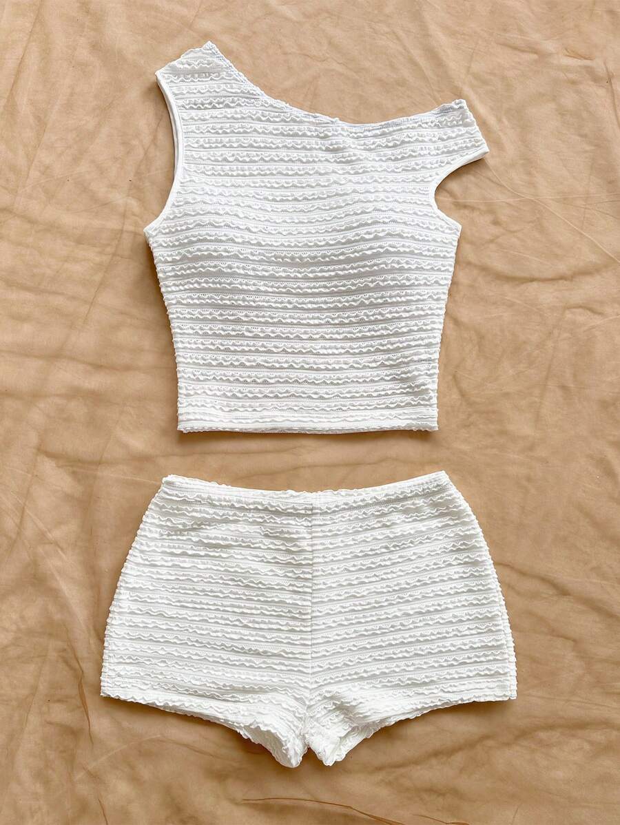 Ženski Letnji Casual Pleteni Set od 2 dela