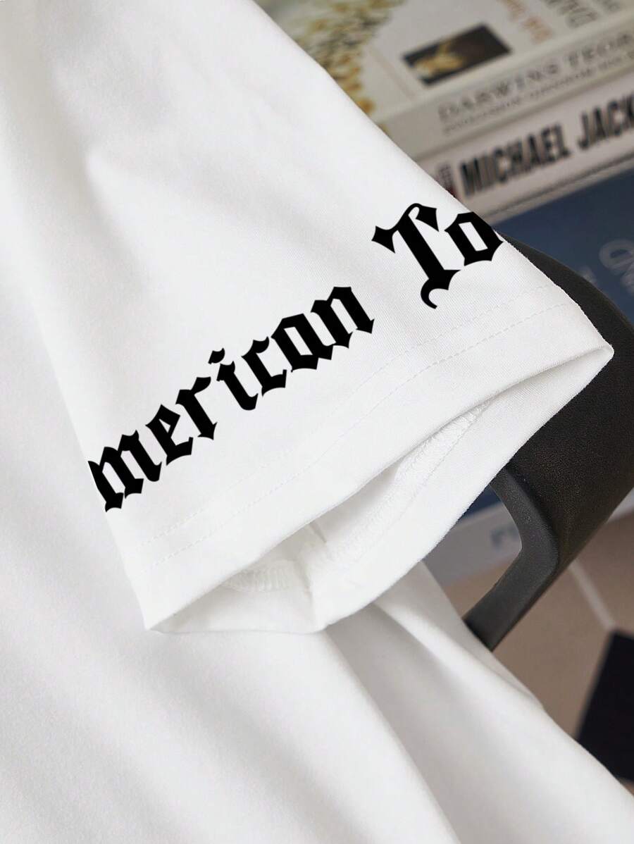 Muška ležerna majica kratkih rukava sa okruglim izrezom