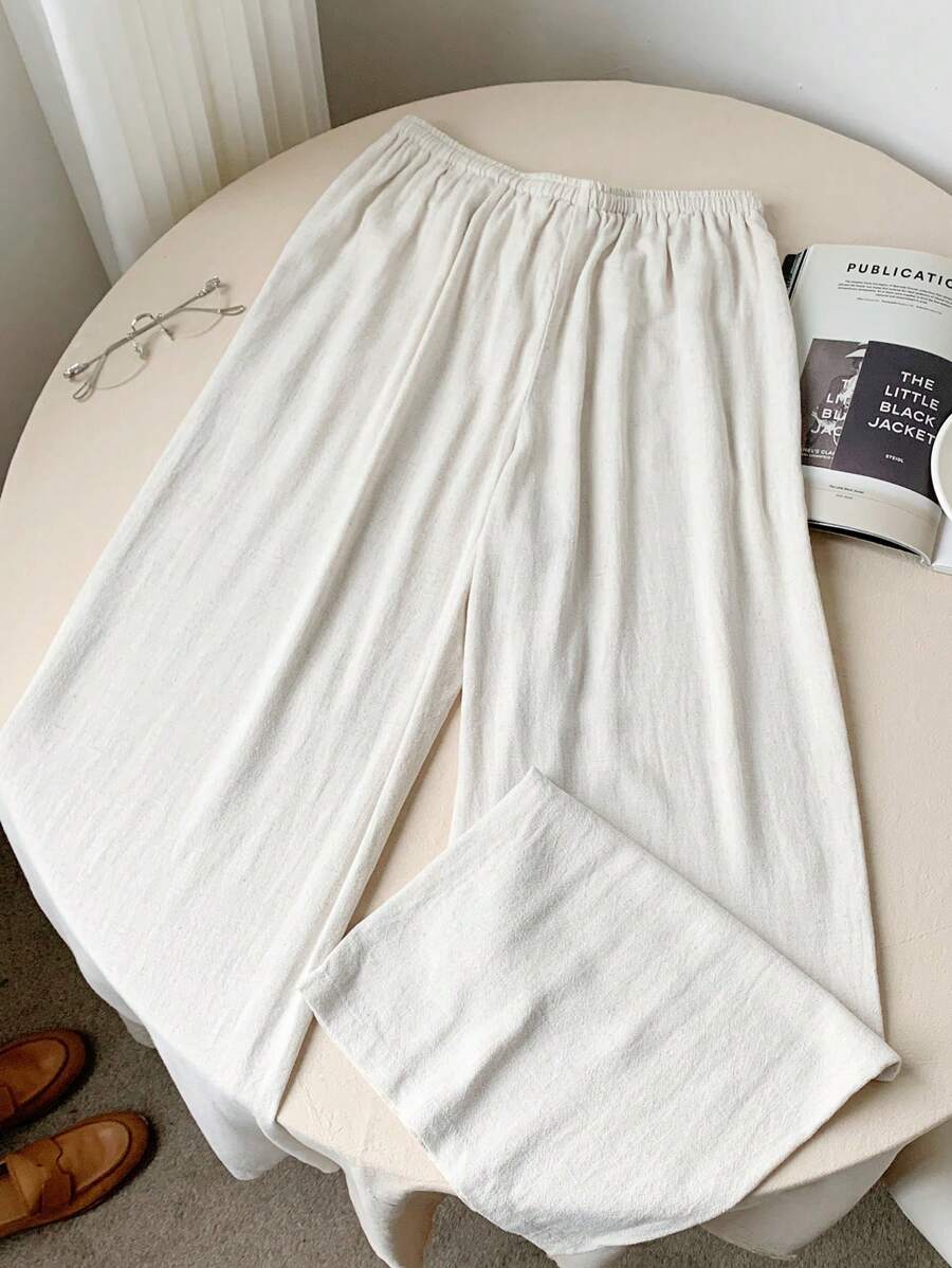 Ženske Casual Svestrane široke Pantalone