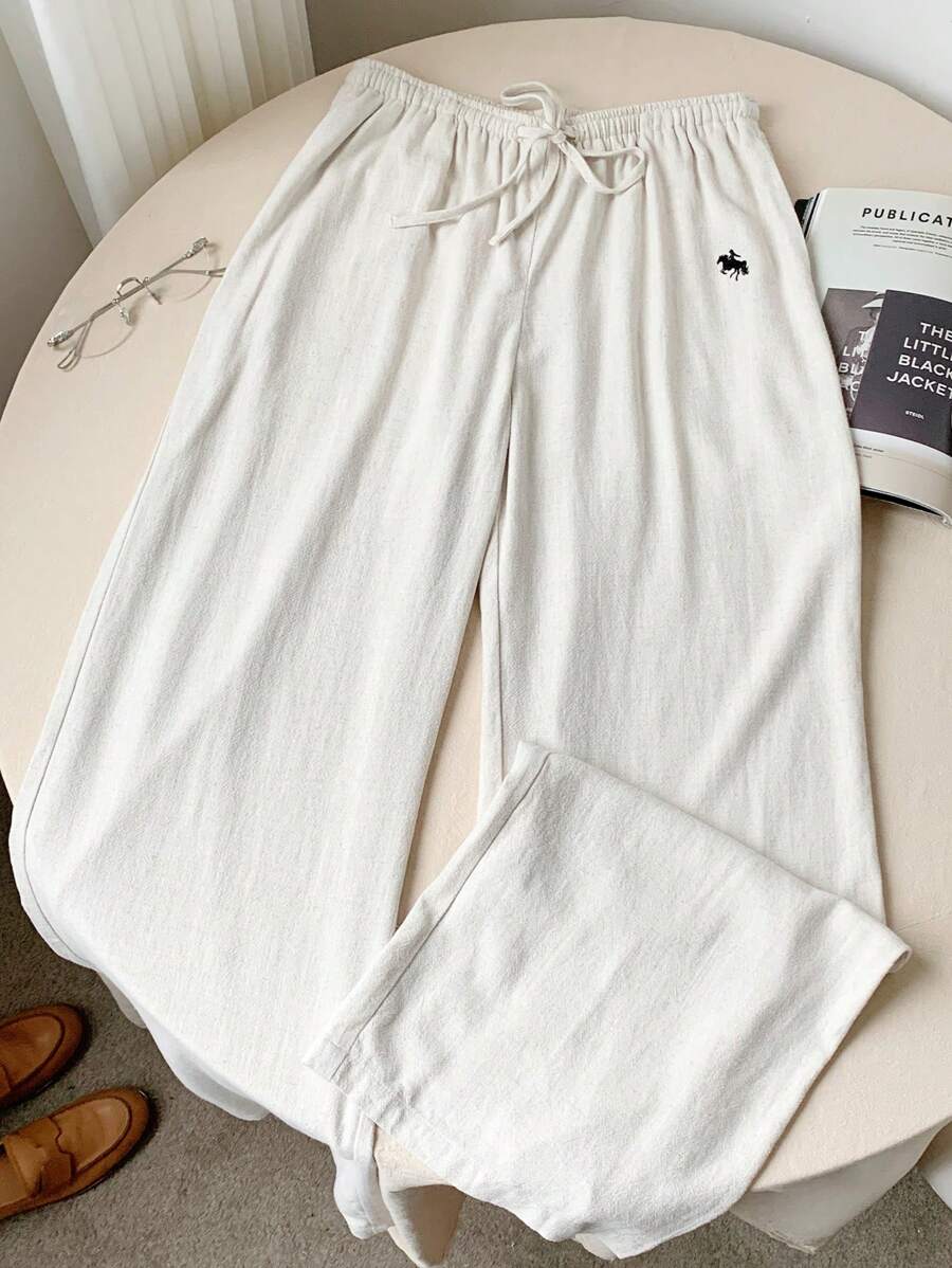 Ženske Casual Svestrane široke Pantalone