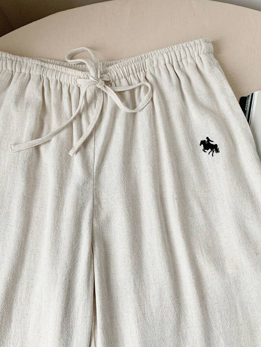 Ženske Casual Svestrane široke Pantalone