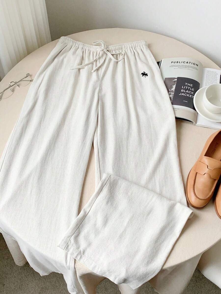 Ženske Casual Svestrane široke Pantalone
