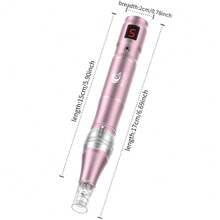 MAS PEN 500mAh High-Frequency Quiet Electric Microneedle Beauty Pen, Comes With 10 Replaceable Needle Heads