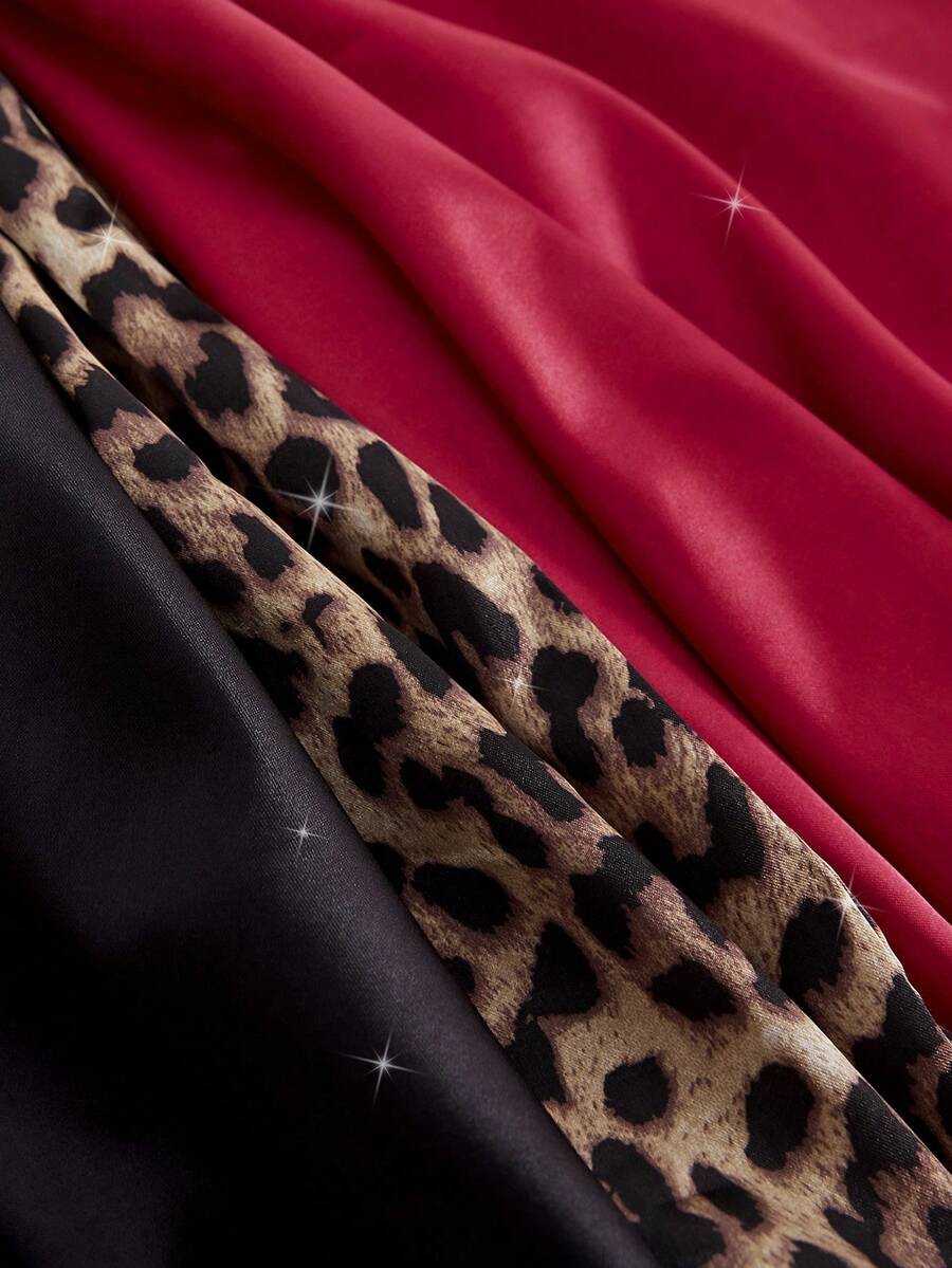 Ženski seksi set od 3 komada, noćna haljina sa ukrštenim kaiševima