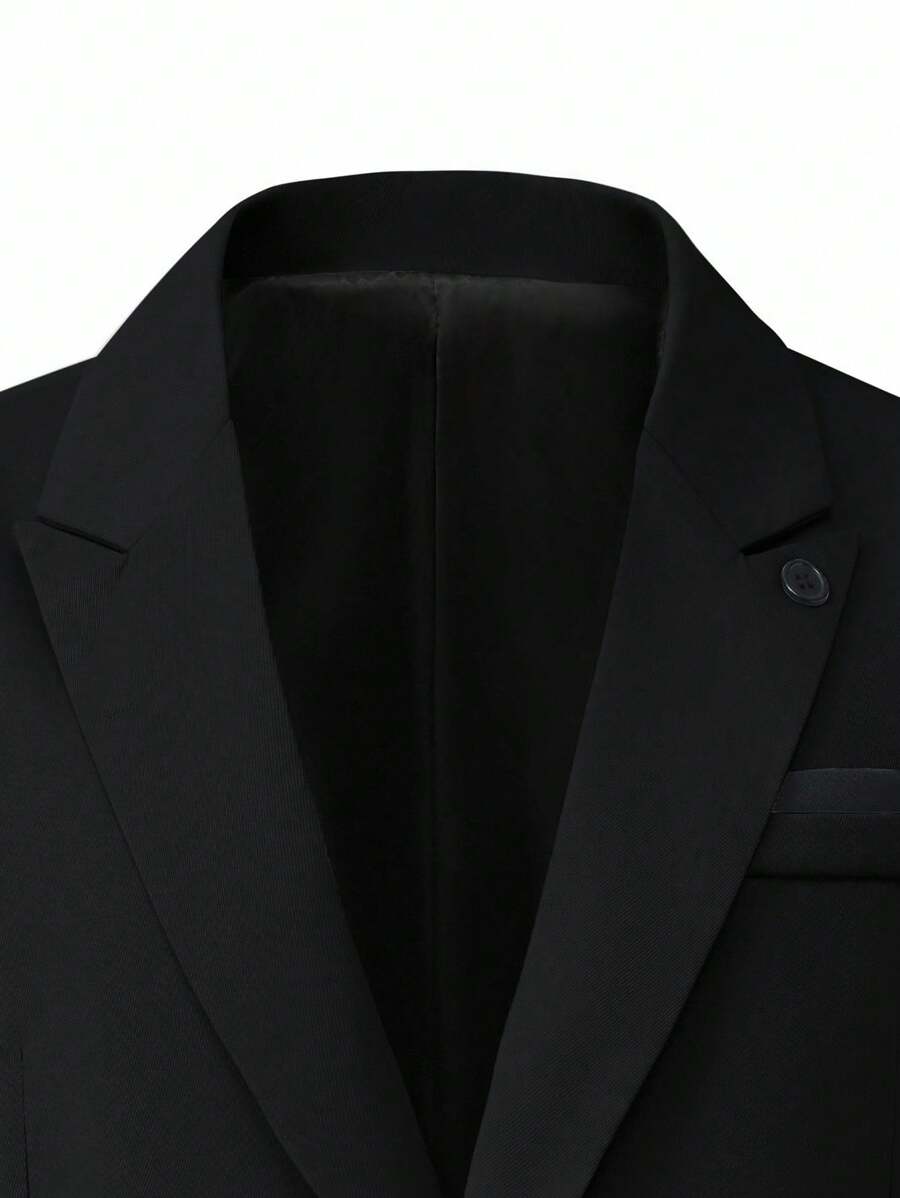 Muški poslovni set sa užim krojem, sako sa špicastim reverima i pantalone