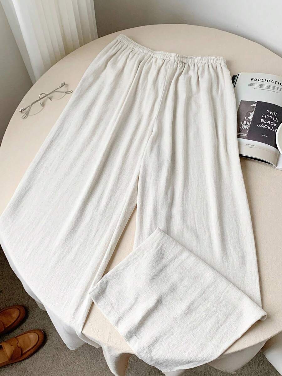 Ženske Casual Svestrane široke Pantalone