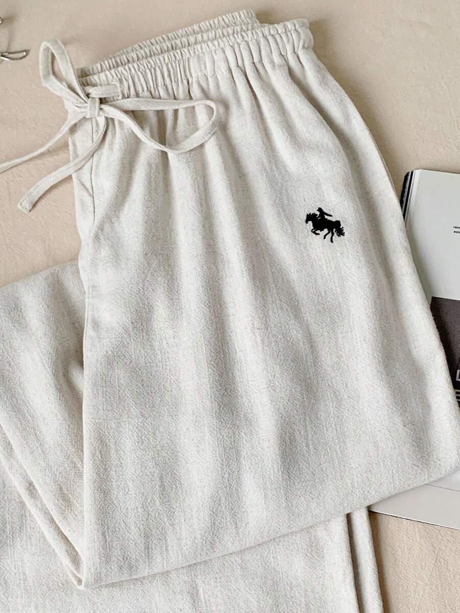 Ženske Casual Svestrane široke Pantalone