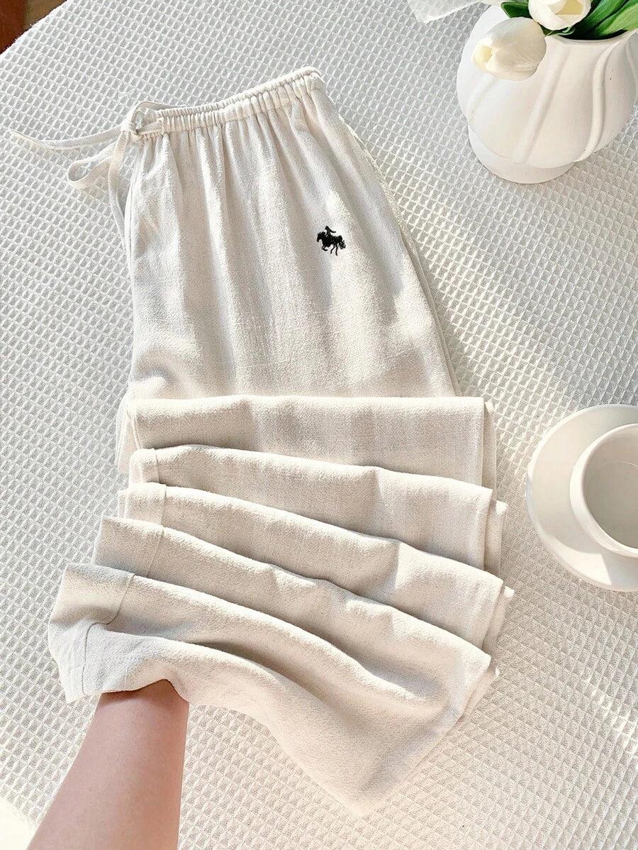Ženske Casual Svestrane široke Pantalone