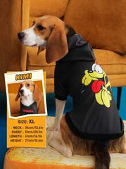 GARFIELD | SHEIN 1pc Dog Print Pet Hooded Sweatshirt, Cat Clothes, Dog Clothes, Sizes XXS-XXXXL, Extra Small, Extra Large