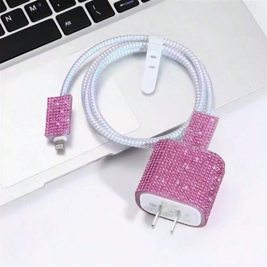 5 kom/set Bling set za punjenje, kompatibilan sa iPhone