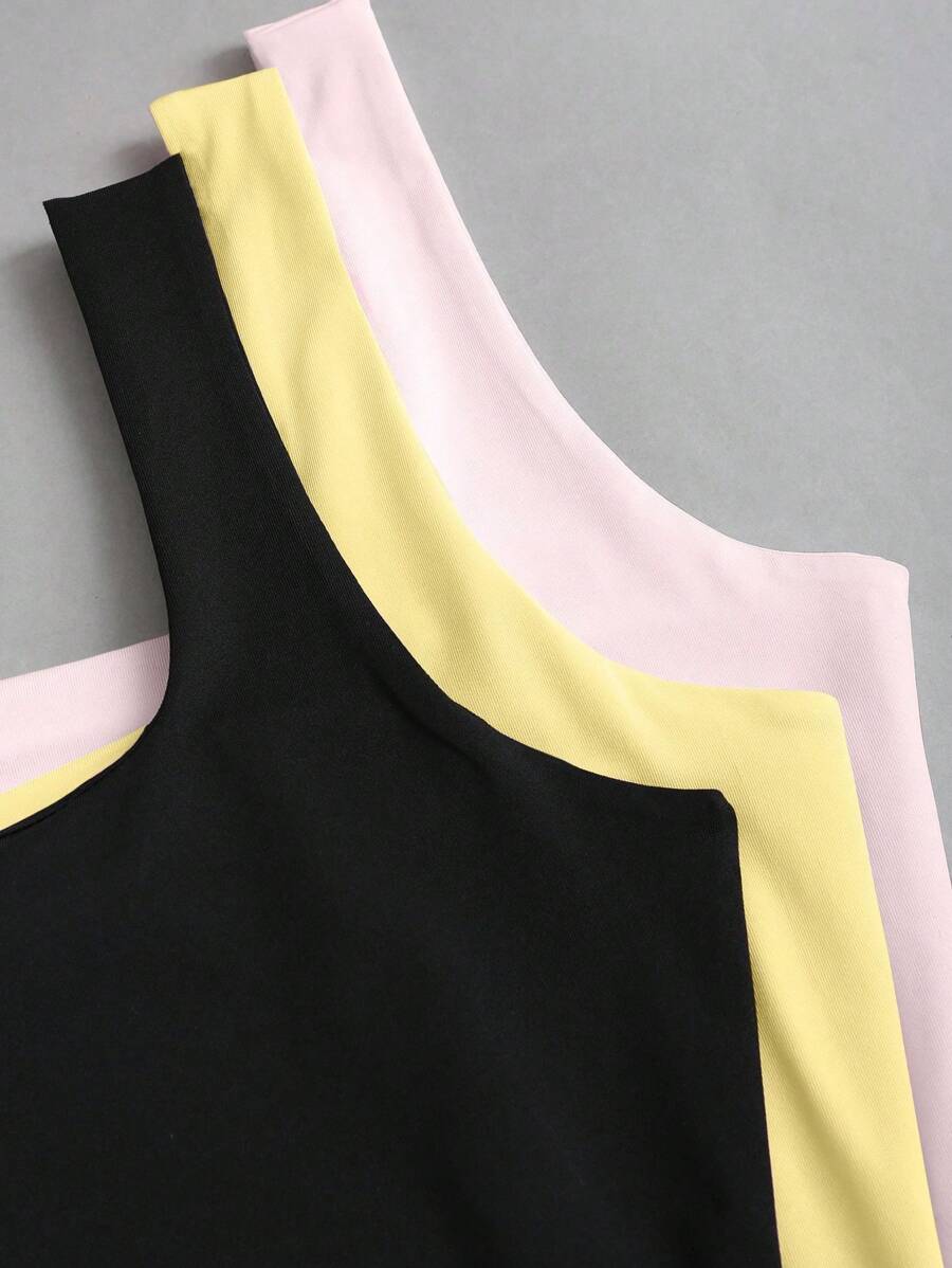 Sweetra Ženska Letnja Majica – Kvadratni Izrez, Nabran Slim Fit Casual Top