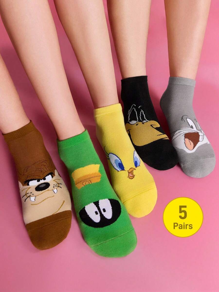 SpongeBob SquarePants 4 para slatkih ženskih kratkih čarapa