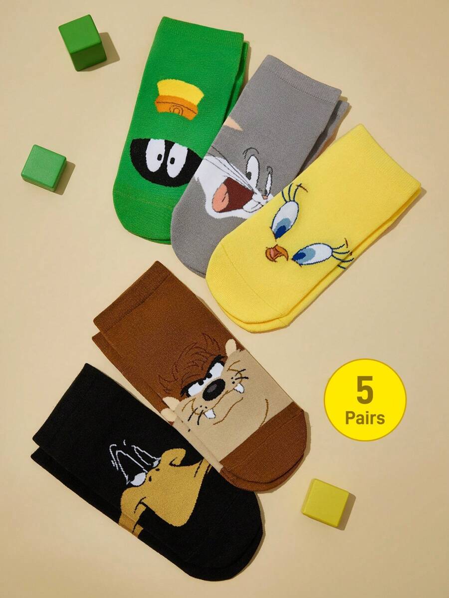 SpongeBob SquarePants 4 para slatkih ženskih kratkih čarapa
