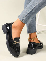 Slip-on mokasne  sa debelim potpeticama