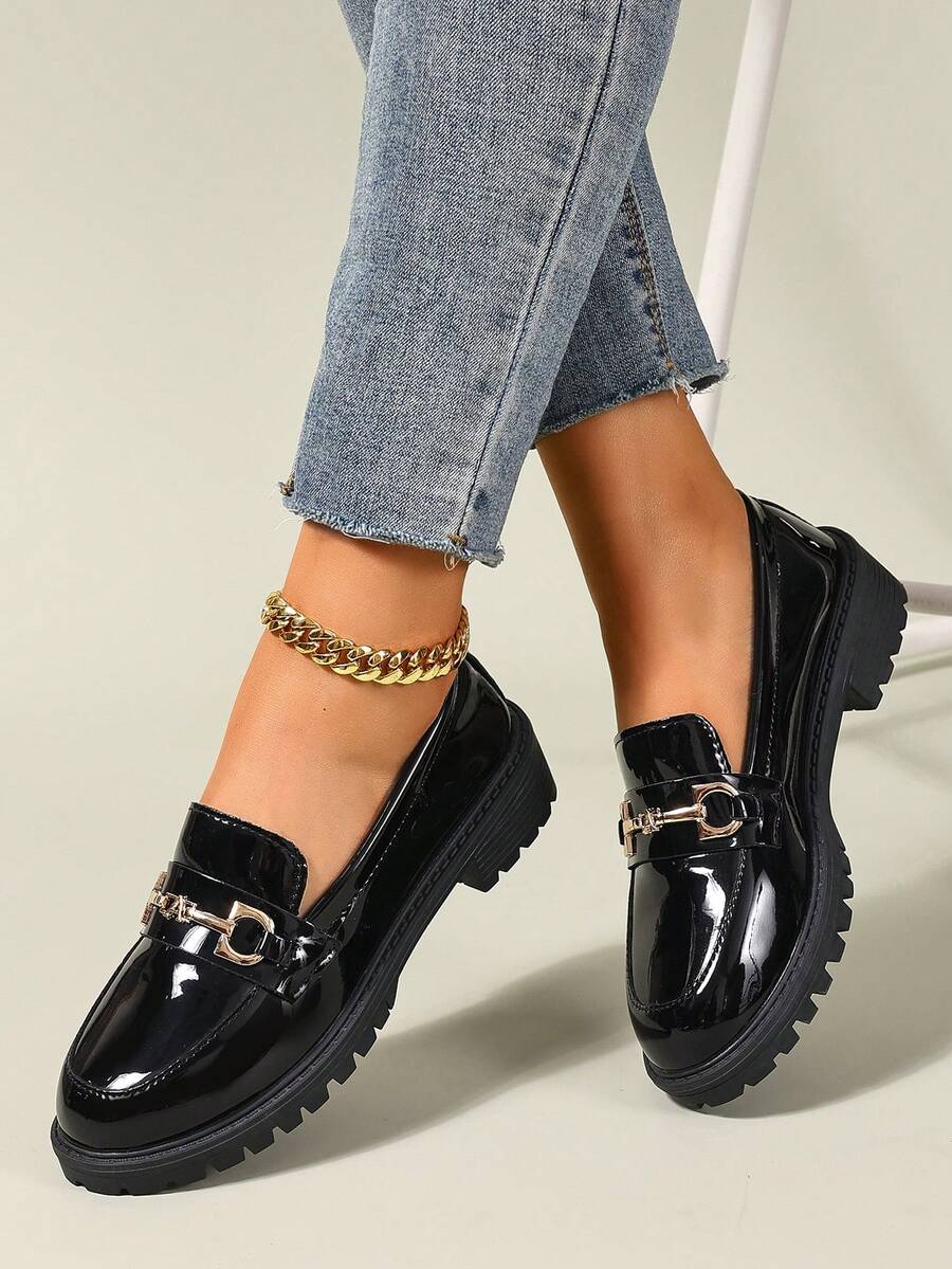 Slip-on mokasne  sa debelim potpeticama