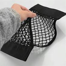 Nylon Car Trunk Organizer Net, Universal Rear Seat Storage Mesh Net, Car Trunk Organizer Bag