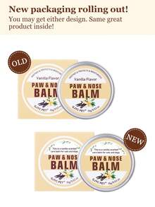 GJYC PET Natural Paw & Nose Care Balm - Quickly Soothes Dry Skin, Available In Multiple Scents And Sizes, Protective And Healing Effects