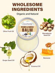 GJYC PET Natural Paw & Nose Care Balm - Quickly Soothes Dry Skin, Available In Multiple Scents And Sizes, Protective And Healing Effects