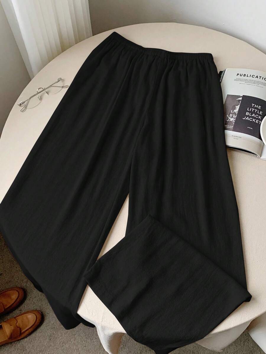 Ženske Casual Svestrane široke Pantalone
