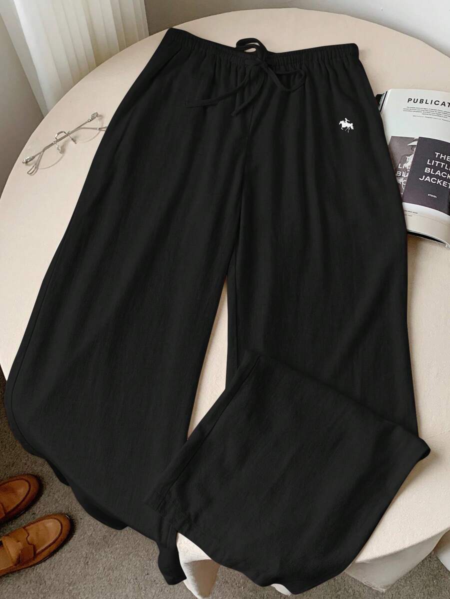 Ženske Casual Svestrane široke Pantalone