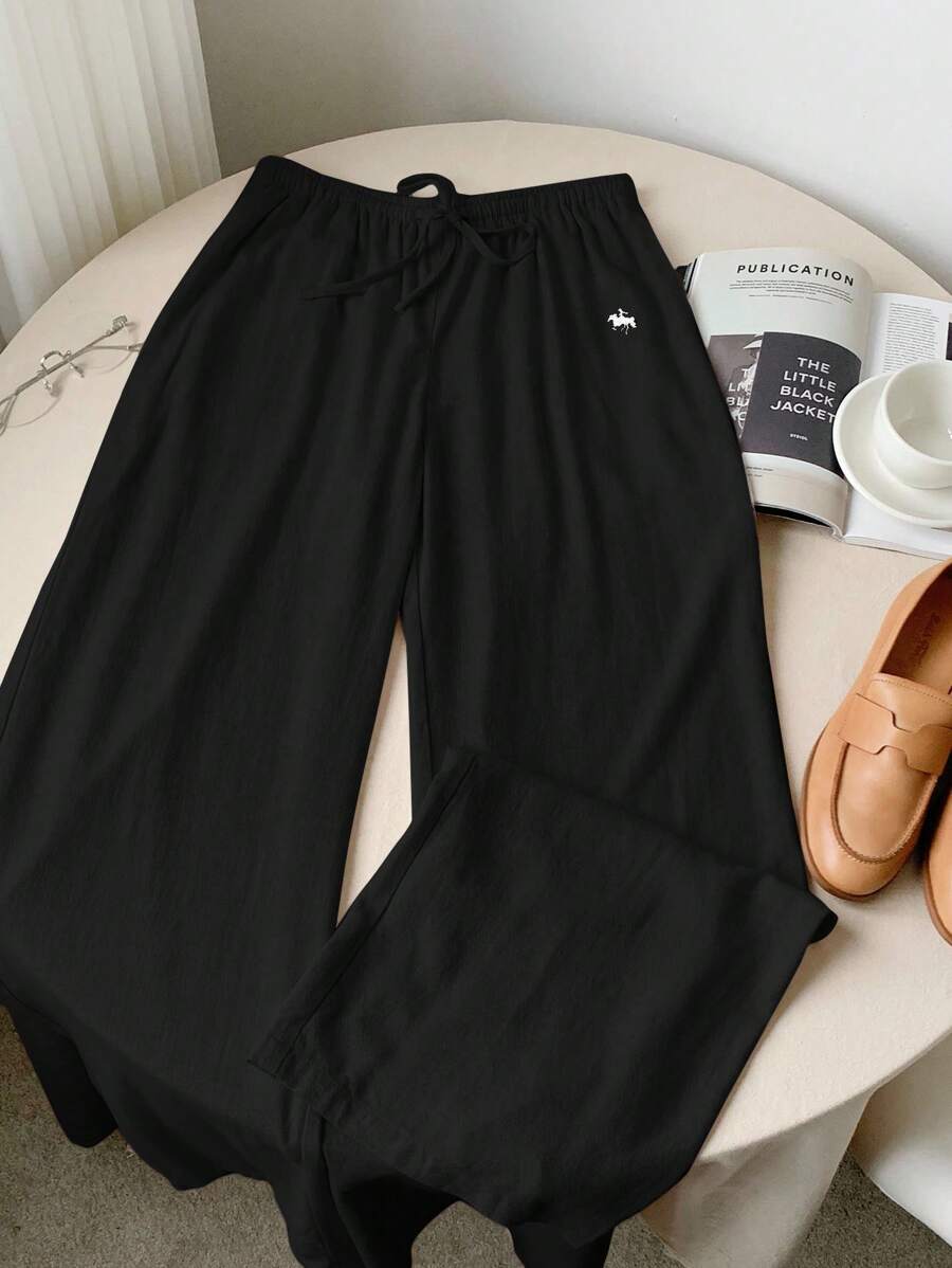 Ženske Casual Svestrane široke Pantalone