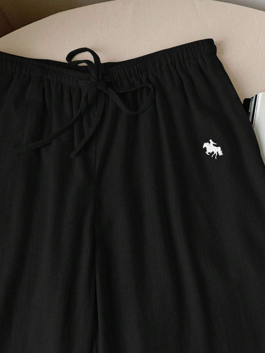 Ženske Casual Svestrane široke Pantalone