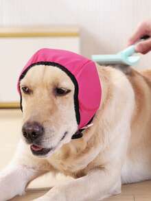New Dog Calming Anxiety Wrap Head Collar, Anti-Fright, Anti-Thunder, Waterproof, Hook And Loop, Summer Swimming Waterproof Ear Cover