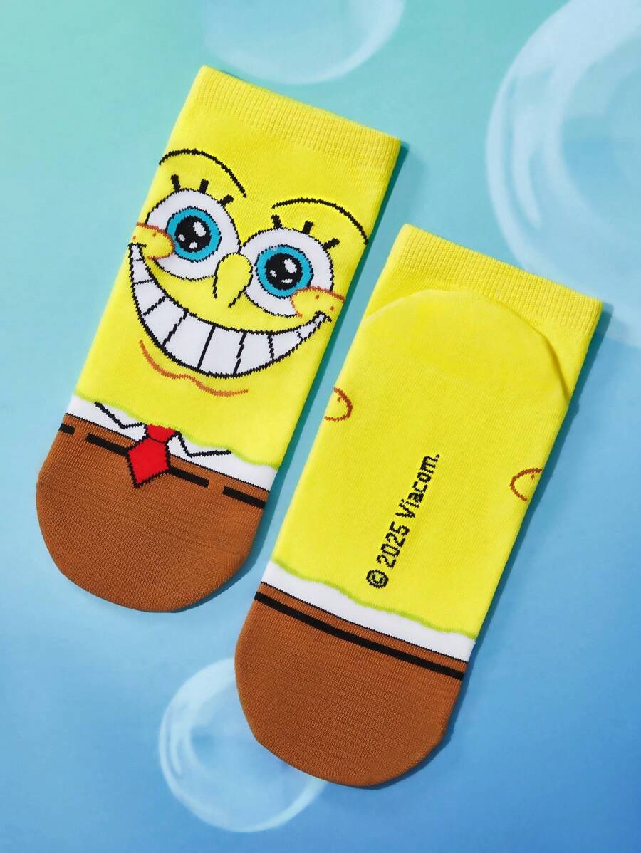 SpongeBob SquarePants 4 para slatkih ženskih kratkih čarapa