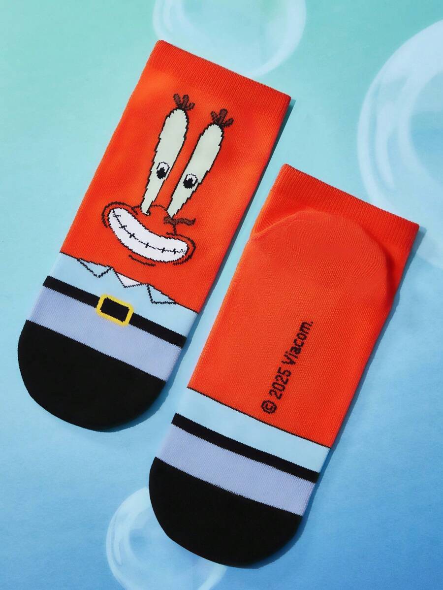 SpongeBob SquarePants 4 para slatkih ženskih kratkih čarapa