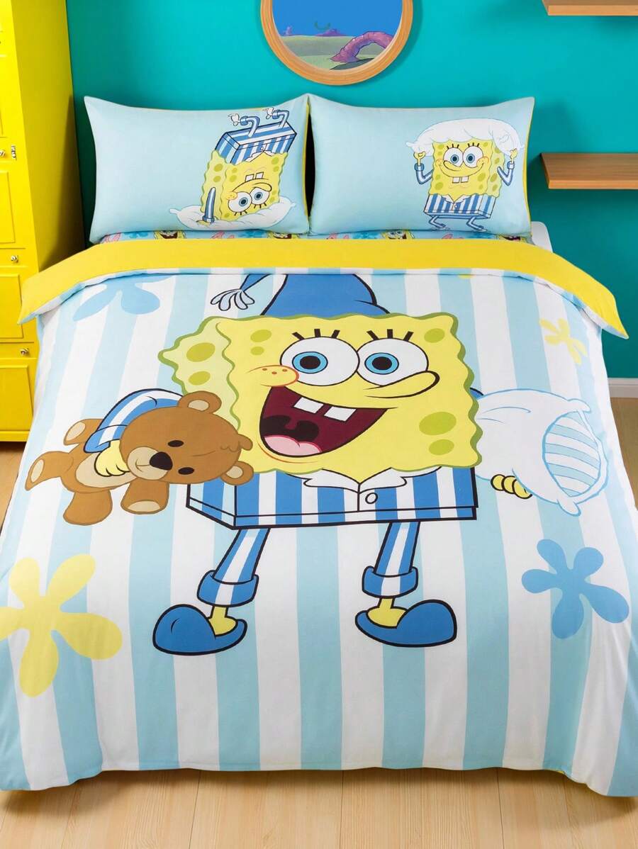 PAW Patrol Set od 3 komada jorgan-navlaka sa printom, od brušene tkanine, mekana i topla