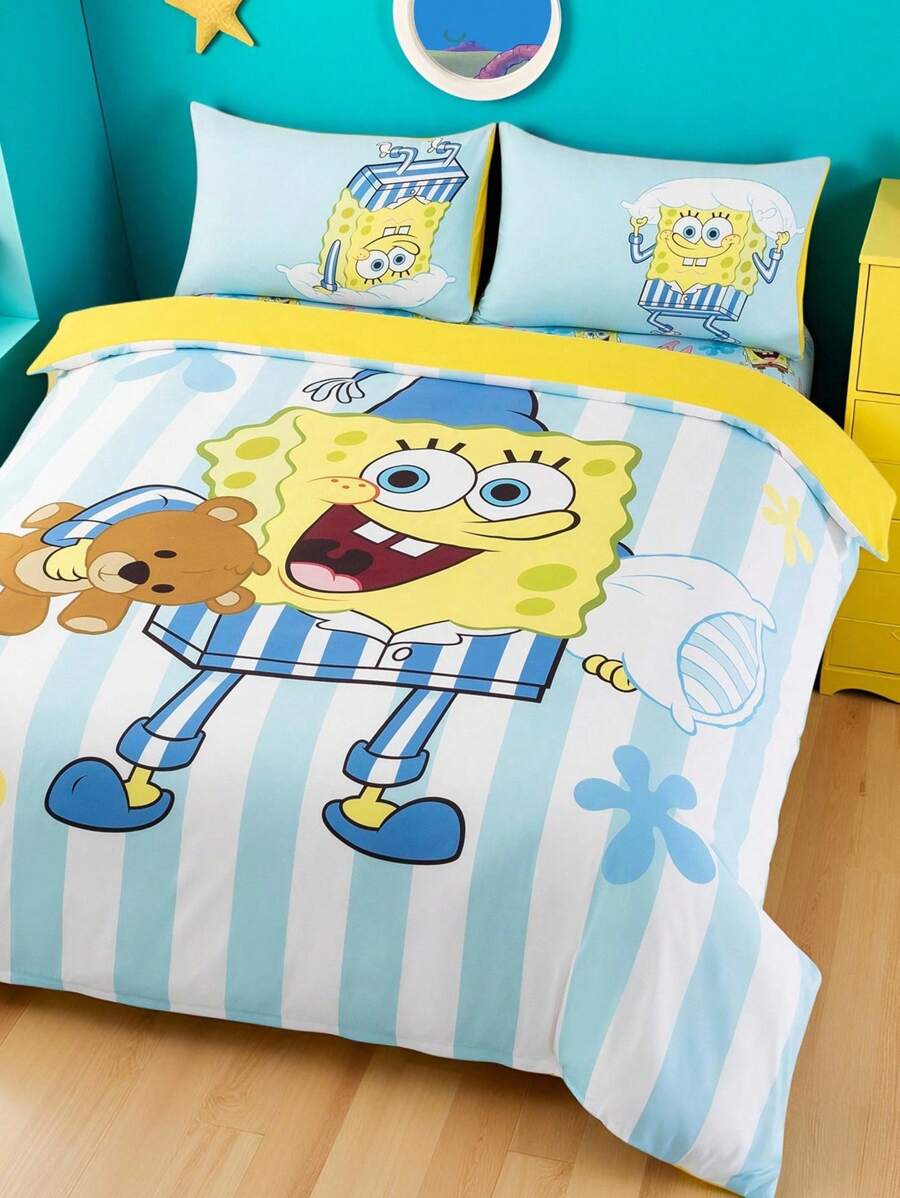 PAW Patrol Set od 3 komada jorgan-navlaka sa printom, od brušene tkanine, mekana i topla