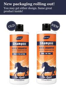 GJYC PET Equine Horse Shampoo – Conditions & Moisturizes Coat, Mane & Tail, Enhances All Coat Colors, Promotes Shine, For All Horses & Pets, PH Balanced, 17 Fl Oz