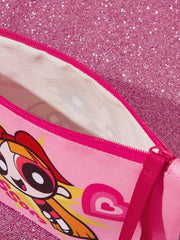 THE POWERPUFF GIRLS  lagana kozmetička torba od poliestera sa cvetnim, bubble i buttercup uzorkom