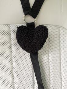 1pc Cute Pet Car Safety Belt Harness Leash, Creative Heart-Shaped Dog/Cat Vehicle Safety Tether Strap,Dog Accessories