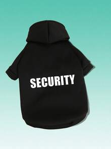 PETSIN 1pc Pet Hoodie Sweatshirt, Warm Fleece Lined Pet Clothes For Small Dogs & Cats, Suitable For Autumn/Winter