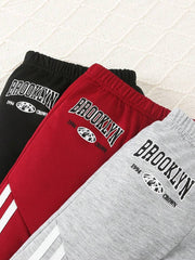 3 komada dečijih trenerka donjih delova sa BROOKLYN printom slova