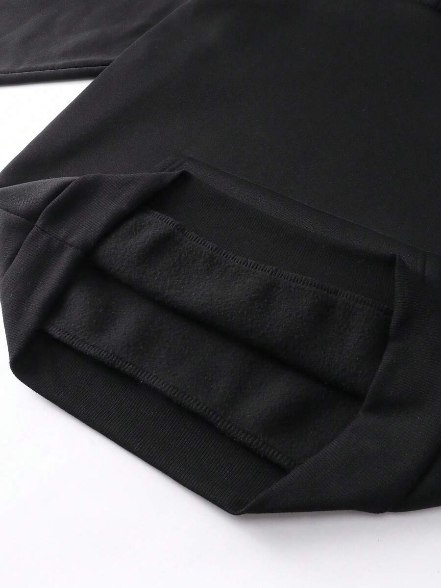 Muški dvoslojni duks sa kapuljačom  svestrani streetwear casual hoodie