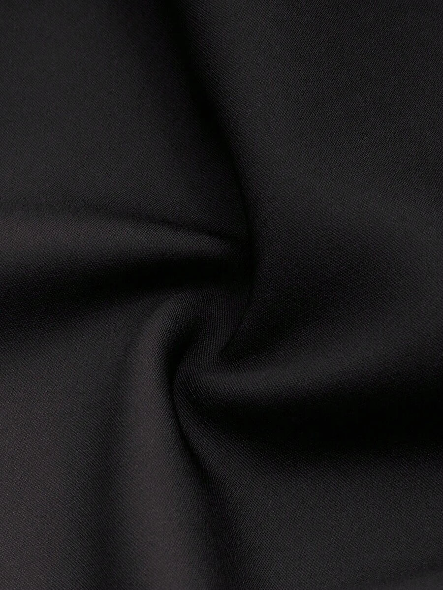 Elegantni komplet-  odelo sa ombré raširenim pantalonama, plus size, za zimu i jesen