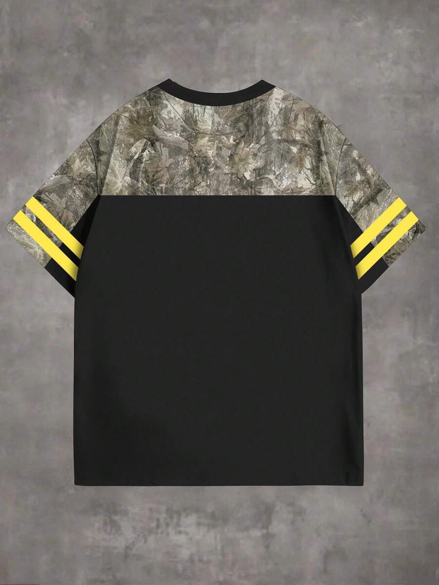 Muška majica American Street Flame Jersey sa digitalnim elementima