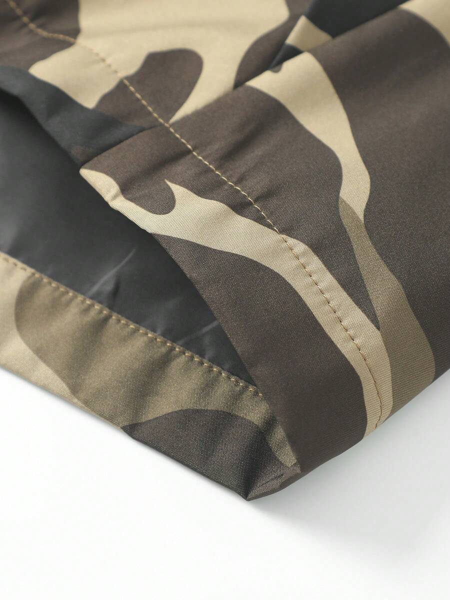 Muška softshell vetrovka sa kapuljačom i pertlama
