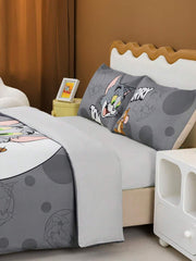 TOM & JERRY Set od 3 komada navlaka za jorgan sa crtanim uzorkom, mekan, udoban, topao