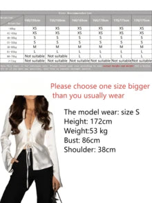 Women's Y2K Style Fitted Satin Bow Tie White Shirt