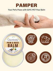 GJYC PET Natural Paw & Nose Care Balm - Quickly Soothes Dry Skin, Available In Multiple Scents And Sizes, Protective And Healing Effects